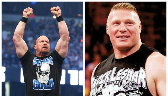 WWE: Stone Cold habla sobre posible combate contra Brock Lesnar en Wrestlemania 32