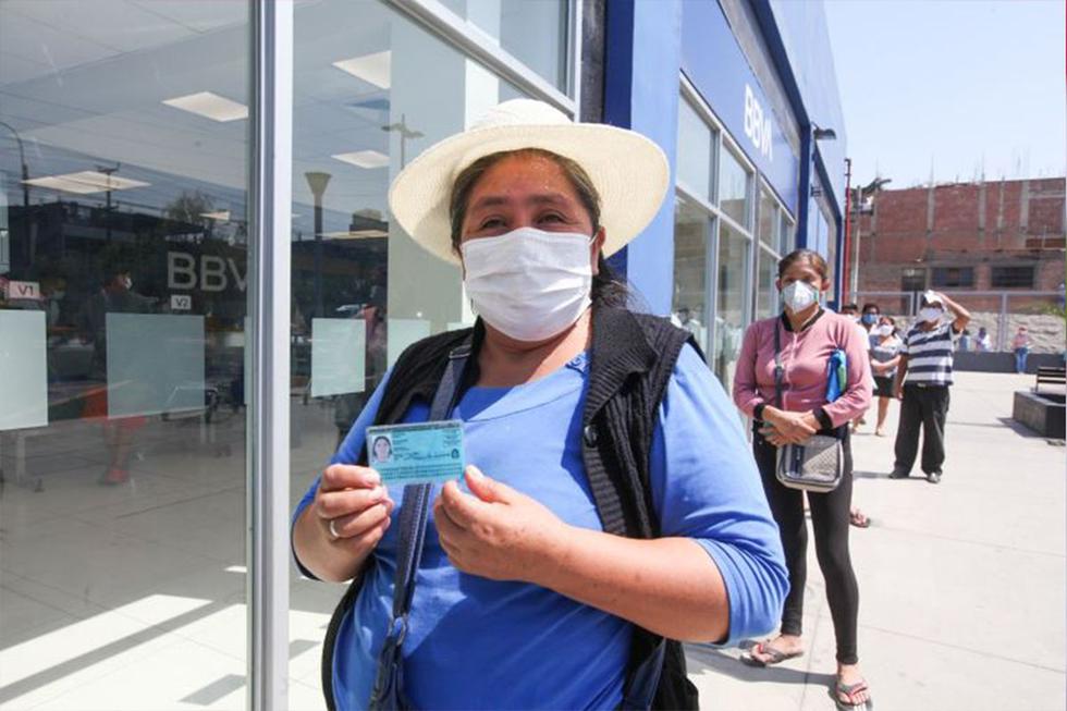 Un nuevo bono de S/ 760 será entregado en los próximos días (Foto: Andina)