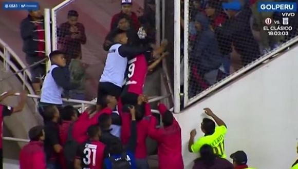 Liga 1 | Bernardo Cuesta quiso treparse al alambrado y se dijo de todo con los hinchas de Melgar [VIDEO]