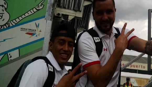 Christian Cueva viajó con el Toluca a Monterrey para enfrentar al Tigres [VIDEO]