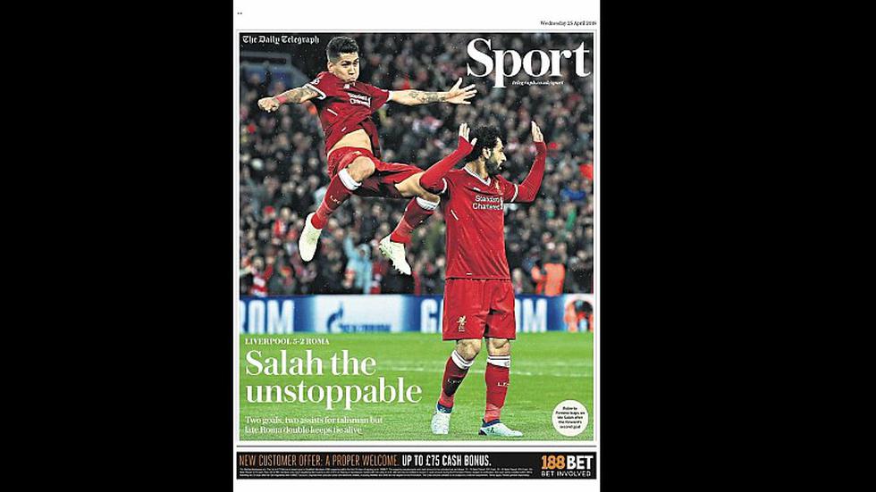 Mohamed Salah se llevó todas las portadas del mundo [GALERÍA]