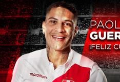 Paolo Guerrero | FIFA y la selección peruana saludan al Depredador por su cumpleaños