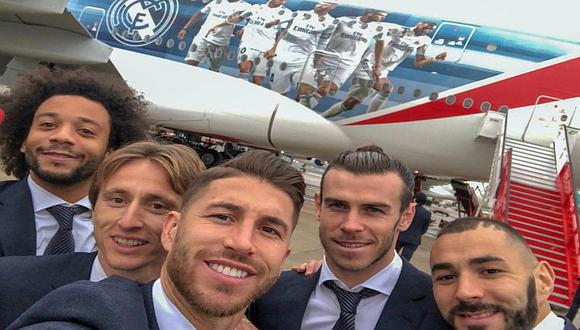 Real Madrid partió a Emiratos Árabes para el Mundial de clubes
