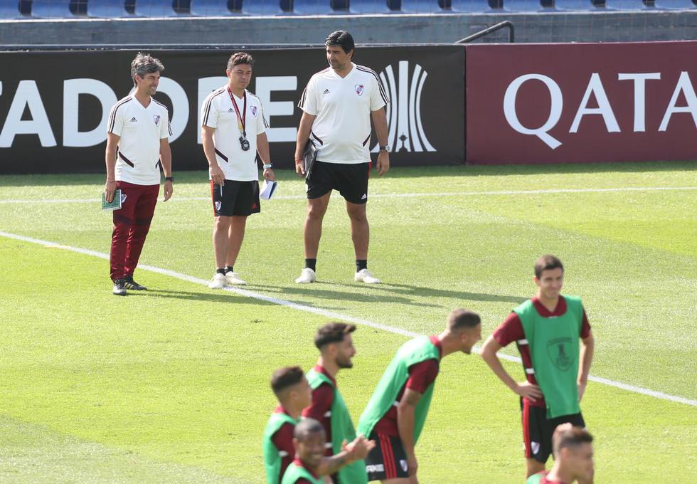 Entrenamiento de River Plate en Estadio de Alianza Lima. (Fotos: Violeta Ayasta / GEC)