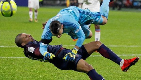 Kylian Mbappé: mira el brutal choque que lo sacó de la cancha