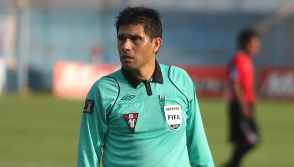 Manuel Garay será el árbitro del Sporting Cristal vs. Universitario
