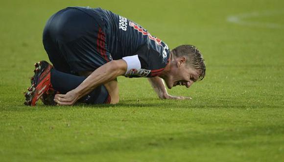 Bastian Schweinsteiger es duda en el Bayern para la Supercopa