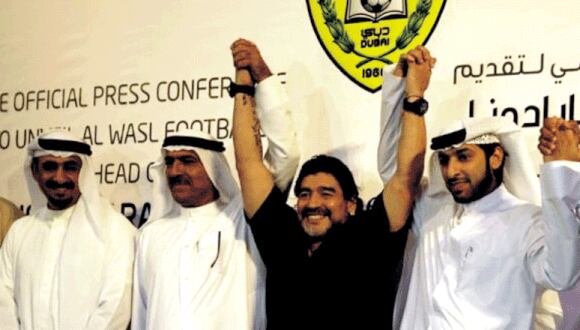 Diego Maradona vivió en Dubai entre los años 2011 y 2018. (Foto: Difusión)