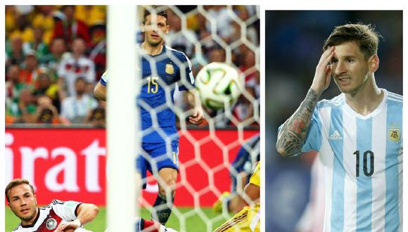 ¿Lionel Messi 'calcó' ante México el gol de Gotze en la final de Brasil 2014?