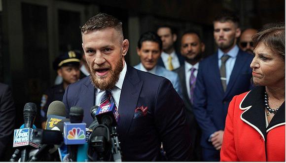 Conor McGregor se declaró culpable de escandaloso incidente previo al UFC 223
