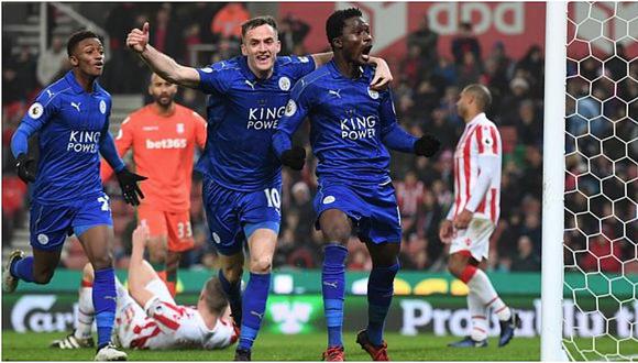 Premier League: Leicester City rescata valioso empate ante Stoke City