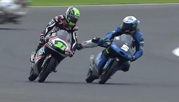 Motos: pilotos pelean en pleno circuito en Argentina [VIDEO]
