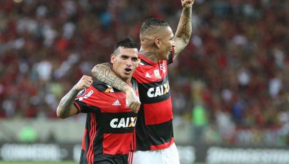 Flamengo: Miguel Trauco y Paolo Guerrero contra Botafogo