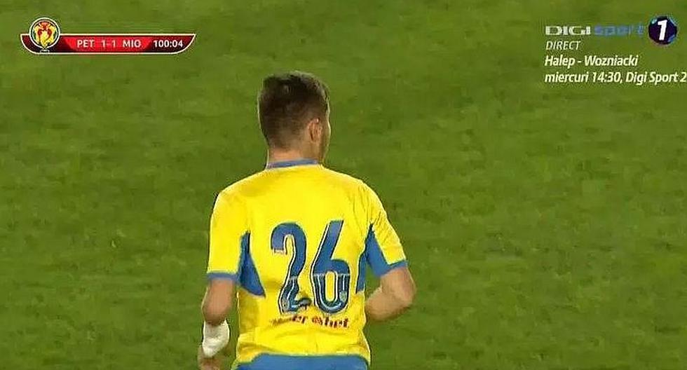 Futbolista rumano debuta pese a no tener mano izquierda | INTERNACIONAL ...