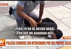 San Miguel: capturan a dos policías acusados de cobrar coima a ciudadano