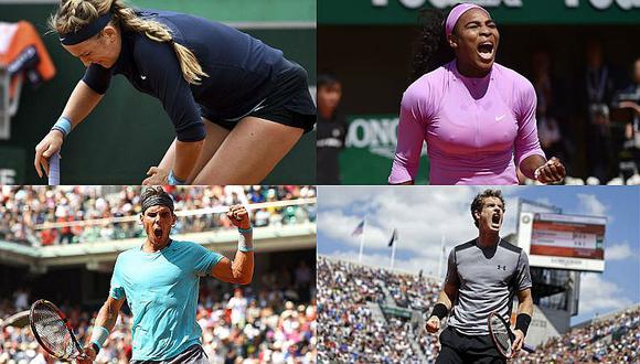 Roland Garros: El triunfo de los tenistas favoritos de este torneo