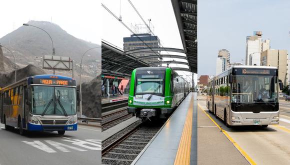 Transporte público en Lima y Callao por el feriado de Año Nuevo tendrá un horario especial este viernes 31 de diciembre y el 1 de diciembre. (Foto: ATU)