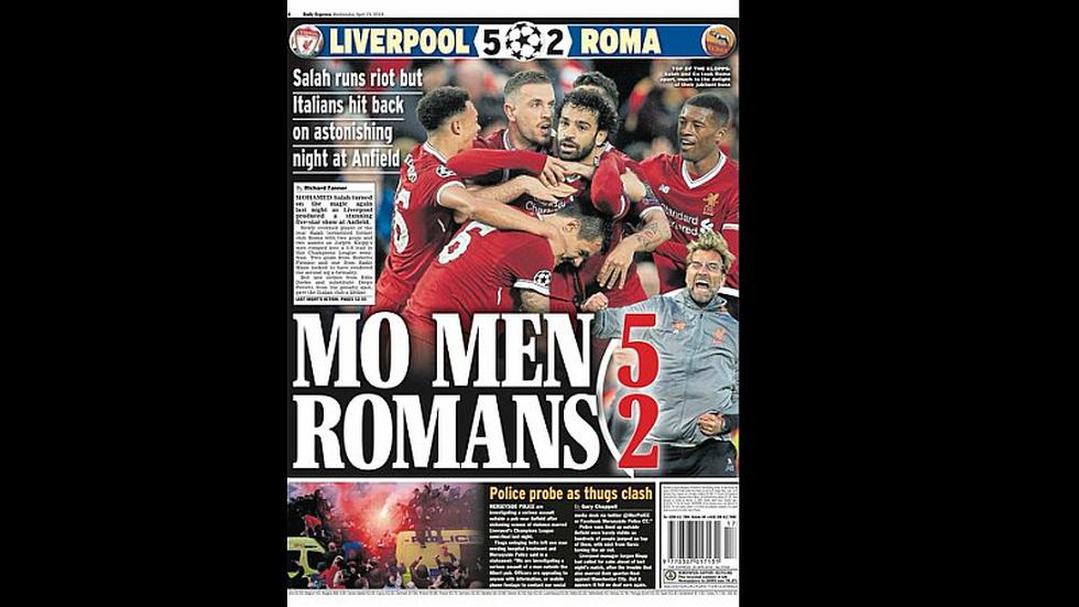 Mohamed Salah se llevó todas las portadas del mundo [GALERÍA]