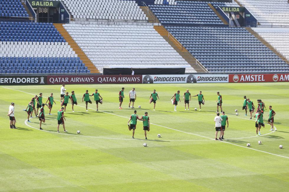 Entrenamiento de River Plate en Estadio de Alianza Lima. (Fotos: Violeta Ayasta / GEC)