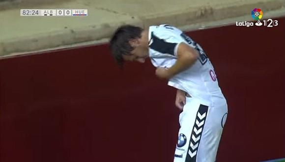 Futbolista sufre corte en el miembro viril y le ponen diez puntos [VIDEO]