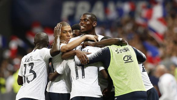 Francia venció 3-1 a Italia en amistoso internacional