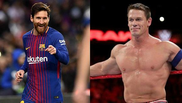John Cena es viral en Instagram por 'trolear' a Lionel Messi [FOTO]