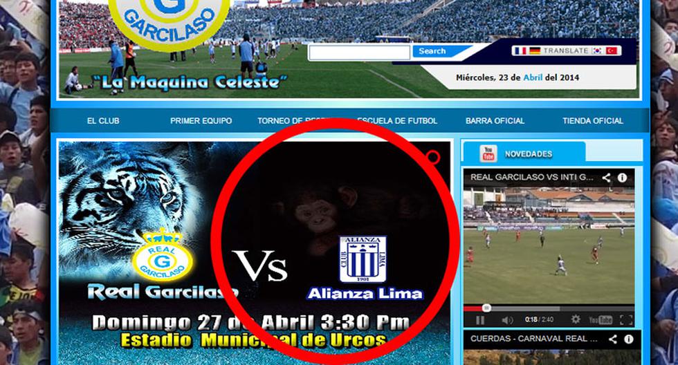 Racismo por parte de Real Garcilaso contra Alianza Lima. (Foto: Difusión)
