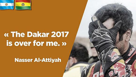 Rally Dakar 2017: Nasser Al-Attiyah abandonó la carrera [VIDEO]