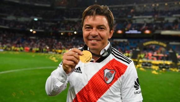 Marcelo Gallardo fue elegido como el mejor entrenador de Sudamérica por tercer año consecutivo (Foto: AP)