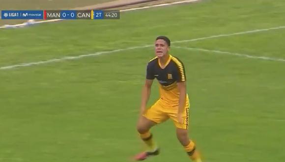 Gol de Yuriel Celi en Cantolao vs Mannucci por Liga 1