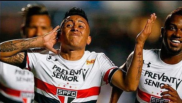 Sao Paulo le busca reemplazo a Christian Cueva