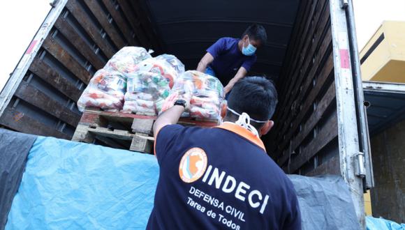 Indeci garantiza ayuda humanitaria a personas en situación de vulnerabilidad pese a robo en su almacén central en el Callao. (Foto: Indeci)