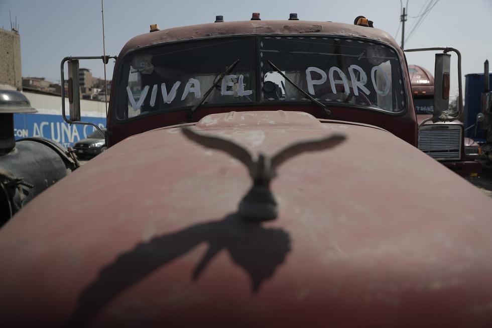 Así se vive el paro de transportistas en Lima. Foto: Renzo Salazar / @photo.gec