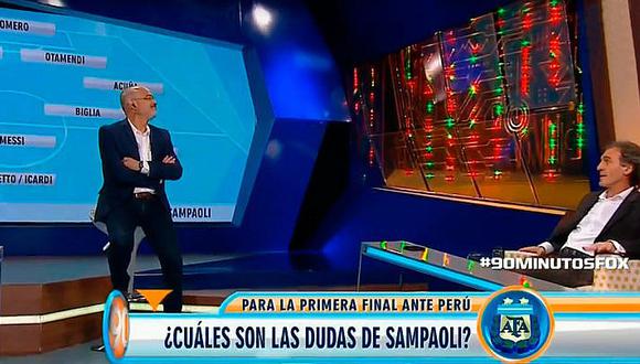 Perú vs. Argentina: la sorprendente reacción en Fox Sports ante lesión de Farfán