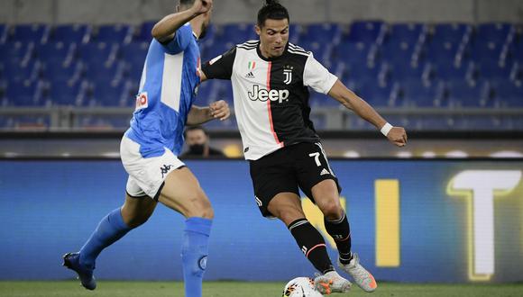 Tras ser criticado por no aparecer en partidos importantes, Cristiano buscará un nuevo título con la Juventus ante Napoli. (Foto: AFP)
