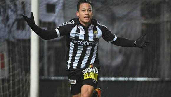 Cristian Benavente fue elegido el jugador del mes en Sporting Charleroi 
