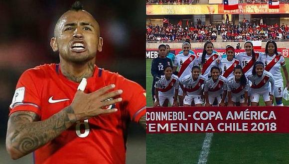 Arturo Vidal se volvió loco y celebró el gol de Chile a Perú [VIDEO]
