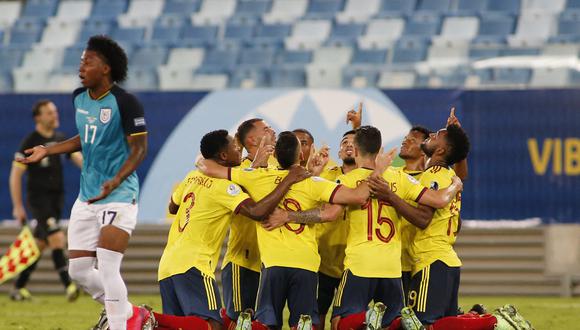 Colombia venció 1-0 a Ecuador con gol de Edwin Cardona en el Arena Pantanal. (Foto: Copa América)