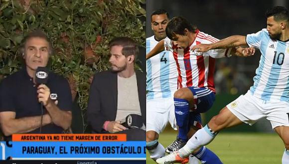 Argentina vs Paraguay | Óscar Ruggeri dispara contra la albirroja: "Es muy inferior" | VIDEO