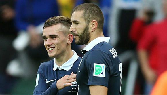 Antoine Griezmann pide retorno de Karim Benzema a selección francesa