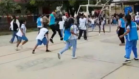 Sergio Ramos: La 'pichanga' que jugó con niños en Piura [VIDEO]