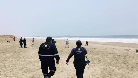 Personal de Fiscalización y agentes de Serenazgo vigilarán el cumplimiento de las restricciones de acceso a las playas. (Foto: Municipalidad de Villa El Salvador/Facebook)