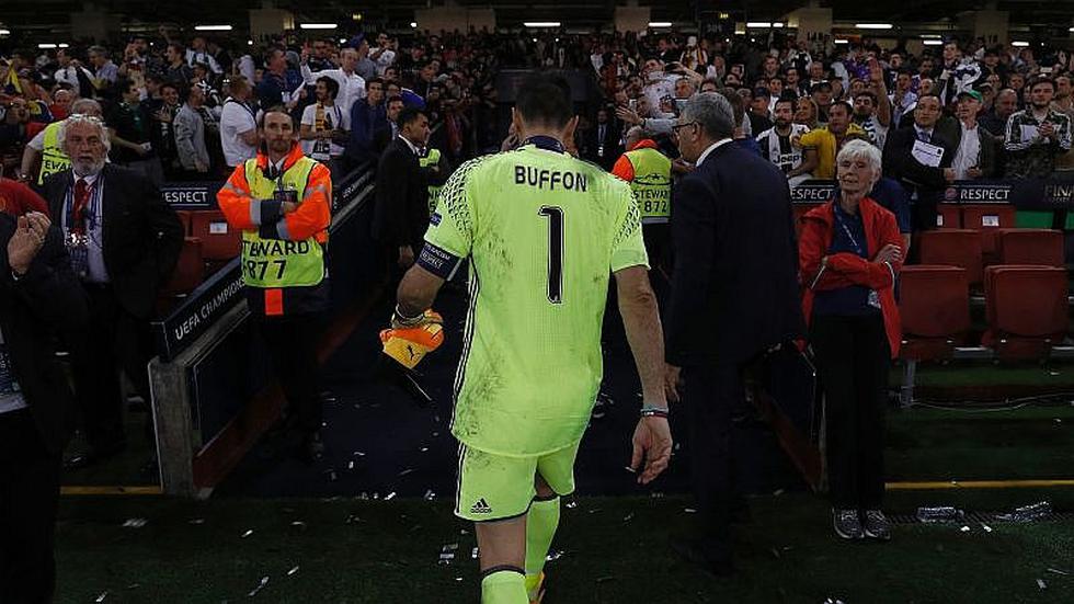 Juventus: La tristeza de Buffon tras perder la Champions League [FOTOS]