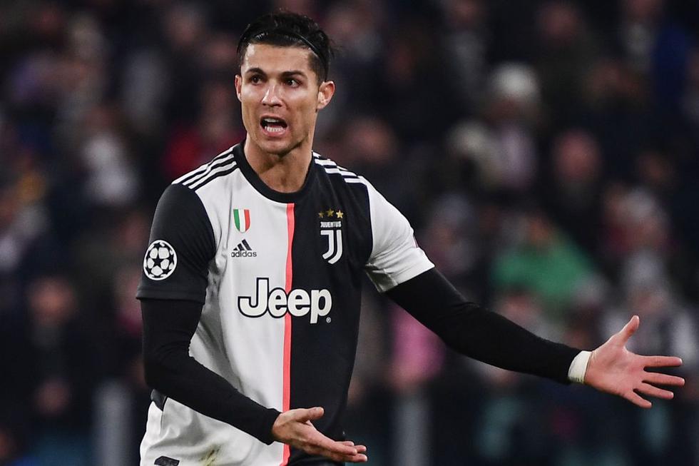 Cristiano Ronaldo luce un nuevo look en la Juventus por Champions. (Foto: AFP)