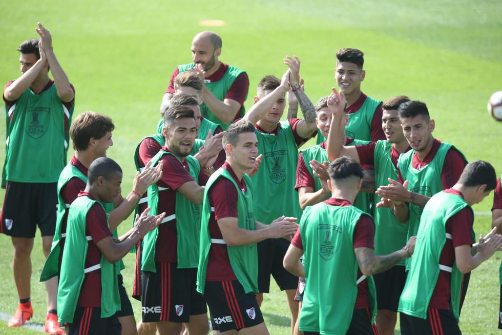 Entrenamiento de River Plate en Estadio de Alianza Lima. (Fotos: Violeta Ayasta / GEC)