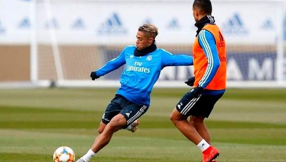 Mariano regresó a los entrenamientos de Real Madrid con ocho kilos menos