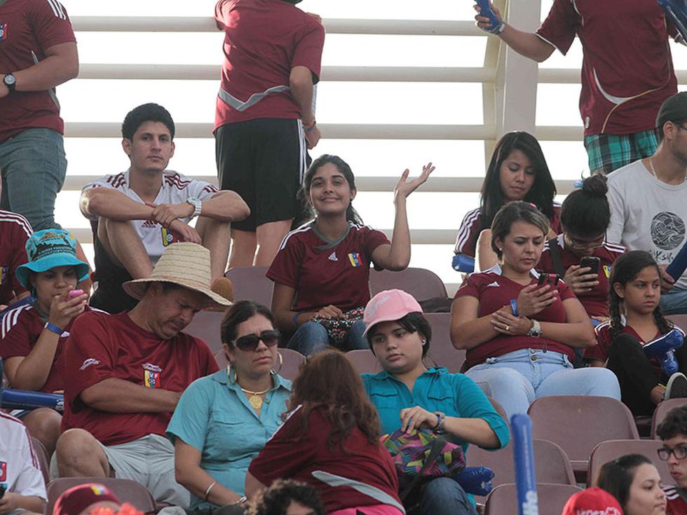 Así se vivió la previa del Venezuela vs Perú [FOTOS]