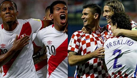 Perú vs Croacia: Así le fue a Croacia en amistosos ante sudamericanos