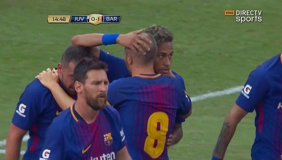 Barcelona vs Juventus: Neymar y la pared con Alcácer que termina en golazo [VIDEO]