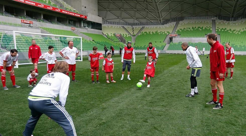 Real Madrid: Entrenamiento con presencia de niños en Australia [GALERÍA]